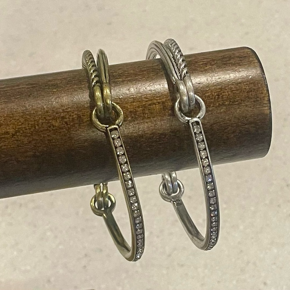 Premier Designs Gold and Silver Bracelet Set